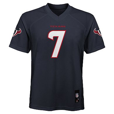 Youth C.J. Stroud Navy Houston Texans Replica Player Jersey