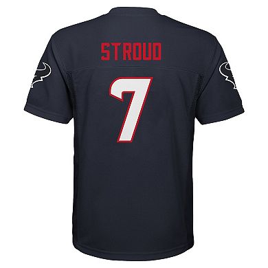 Youth C.J. Stroud Navy Houston Texans Replica Player Jersey