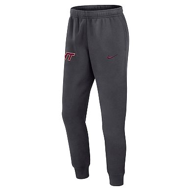 Men's Nike Anthracite Virginia Tech Hokies Club Fleece Pants