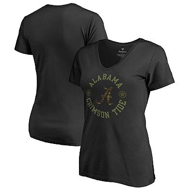 Women's Black Alabama Crimson Tide Liberty T-Shirt
