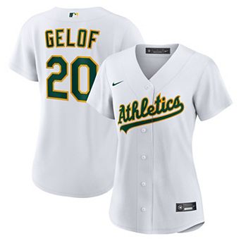 Women's Nike Zack Gelof White Oakland Athletics Home Replica Player Jersey