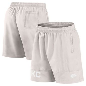 Men's Fanatics Cream Kansas City Chiefs Elements Shorts