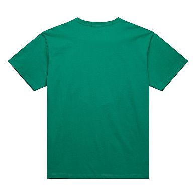 Men's Mitchell & Ness Kelly Green Boston Celtics Hardwood Classics Neon Nights Premium T-Shirt