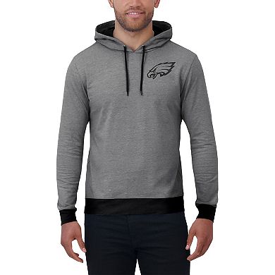 Men's Darius Rucker Collection by Fanatics Gray Philadelphia Eagles Tonal Knit Pullover Hoodie
