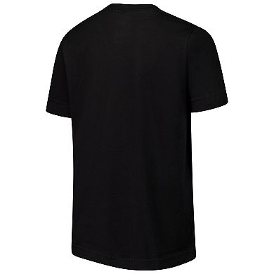Youth Black New Jersey Devils Primary Logo T-Shirt