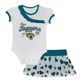 Newborn & Infant Jacksonville Jaguars Love My Team Bodysuit & Skirt Set