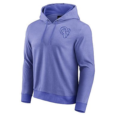 Men's Darius Rucker Collection by Fanatics Royal Los Angeles Rams Tonal Knit Pullover Hoodie
