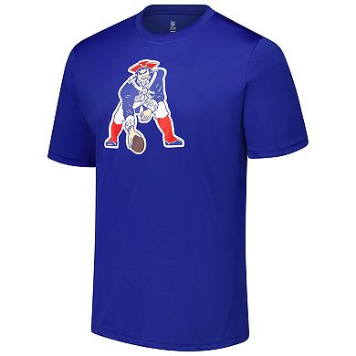 Men's Royal New England Patriots Stadium Retro T-Shirt