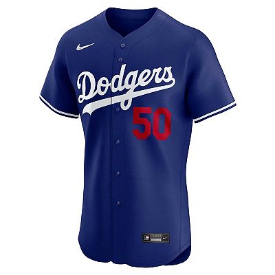 Men s Nike Mookie Betts Royal Los Angeles Dodgers Alternate Elite Player Jersey