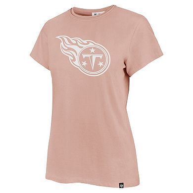 Women's '47 Light Pink Tennessee Titans Premier Frankie T-Shirt