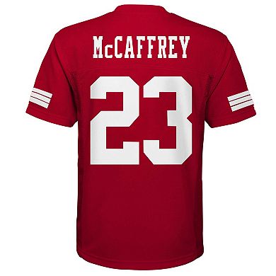 Youth Christian McCaffrey Scarlet San Francisco 49ers Replica Player Jersey