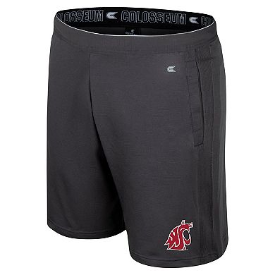 Men's Colosseum Charcoal Washington State Cougars Forget Shorts