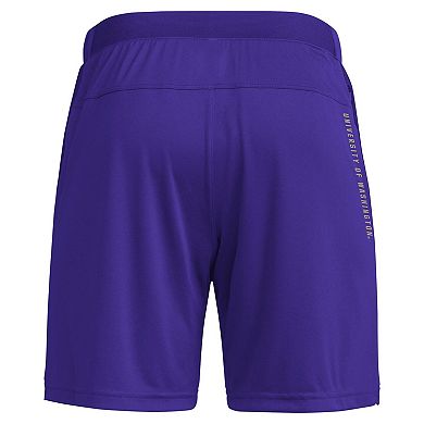 "Men's adidas Purple Washington Huskies Designed for Training 7"" AEROREADY Shorts"