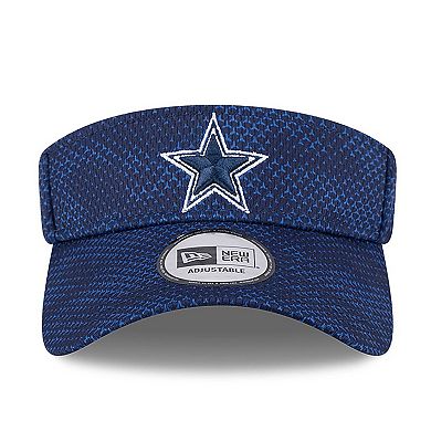 Men's New Era Navy Dallas Cowboys 2024 Sideline Visor
