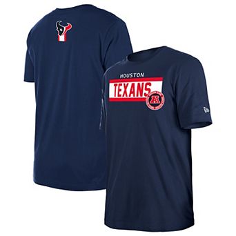 Men's New Era Navy Houston Texans 3rd Down Domestic T-Shirt