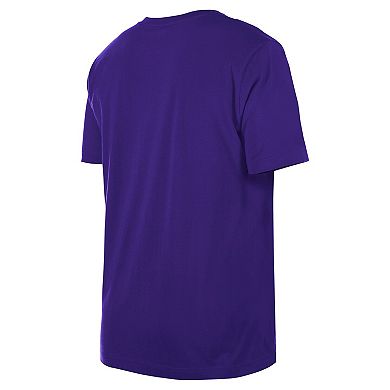 Men's New Era Purple Phoenix Suns Enzyme Wash Oversized T-Shirt