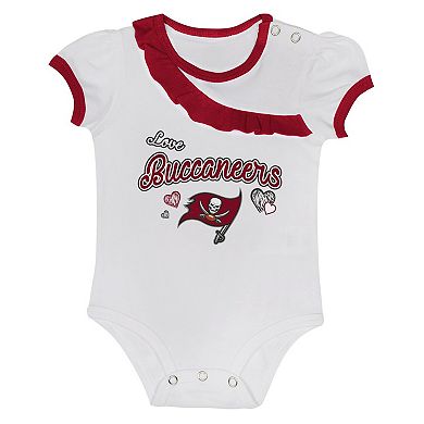 Newborn & Infant Tampa Bay Buccaneers Love My Team Bodysuit & Skirt Set
