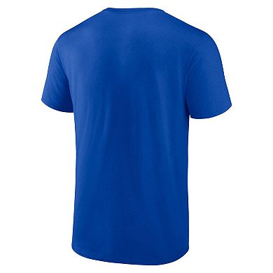 Men's Fanatics Royal Los Angeles Rams Hometown Offensive Drive T-Shirt