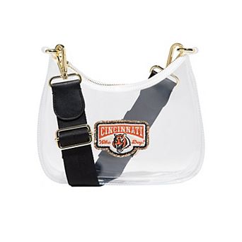 Stoney Clover Cincinnati Bengals Clear Curved Crossbody