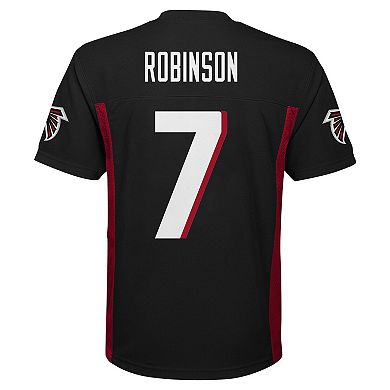 Youth Bijan Robinson Black Atlanta Falcons Replica Player Jersey