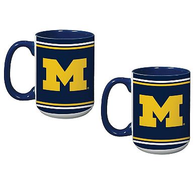 Michigan Wolverines Two-Pack Alumni Mug Set