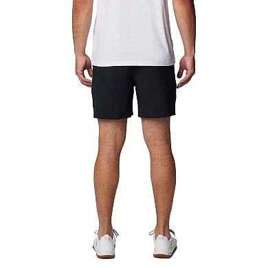 Men's Columbia Black Georgia Bulldogs PFG Terminal Roamer Omni-Shade Stretch Shorts