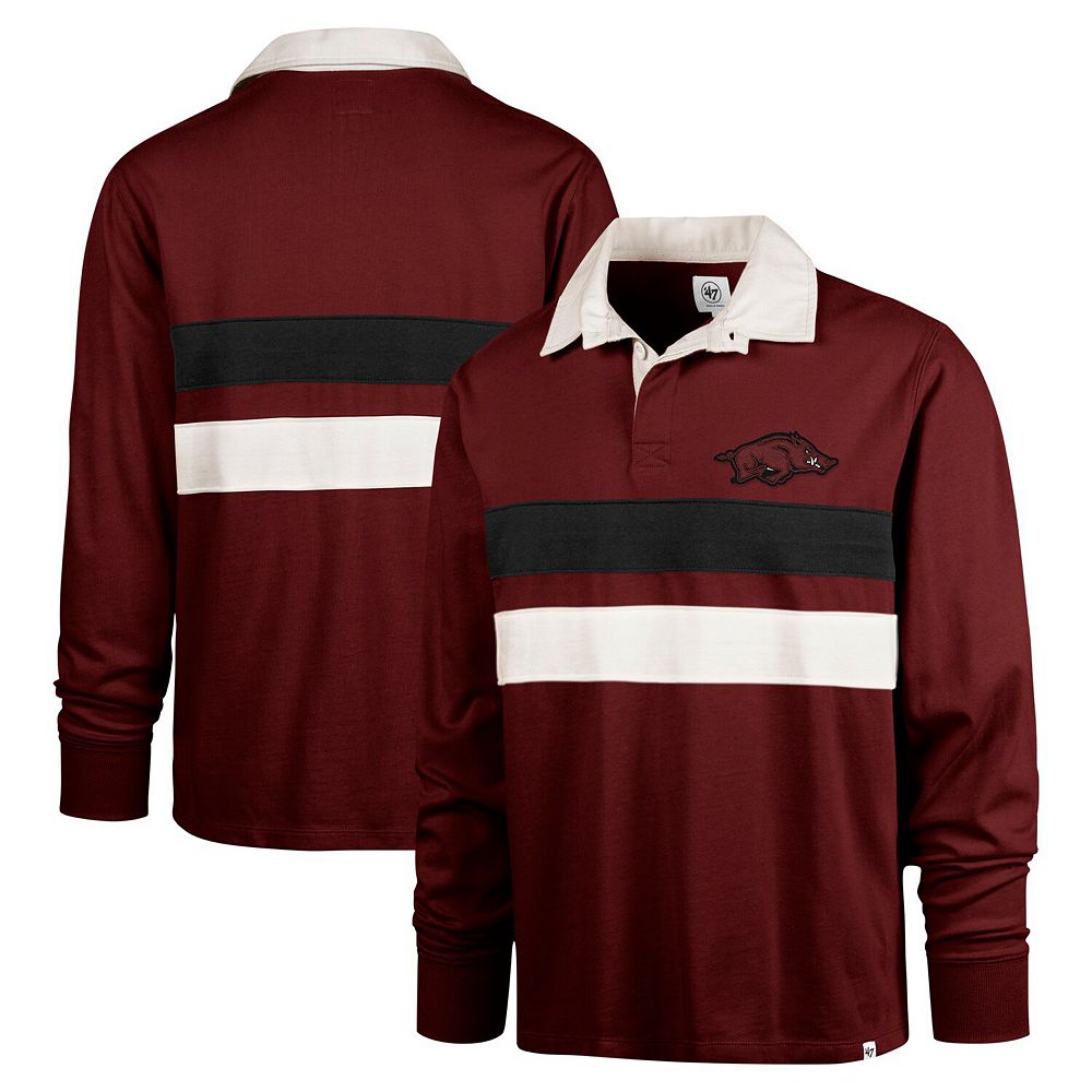 Men's '47 Cardinal Arkansas Razorbacks Clubhouse Knox Thames Long ...