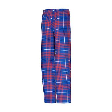 Women's Concepts Sport New York Giants Vector T-Shirt & Flannel Pants Sleep Set