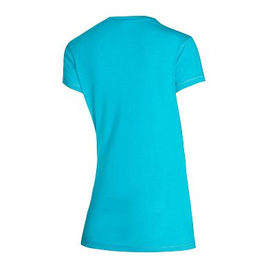 Women's Concepts Sport Miami Dolphins Vector T-Shirt & Flannel Pants Sleep Set