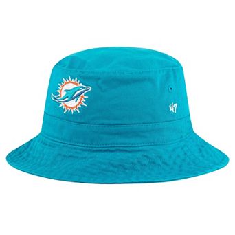 Men's '47 Aqua Miami Dolphins Primary Bucket Hat