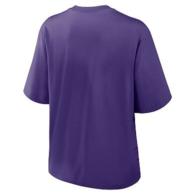 Women's Nike Purple Minnesota Vikings Boxy T-Shirt