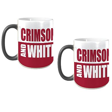 Alabama Crimson Tide Two-Pack Reveal Mug Set