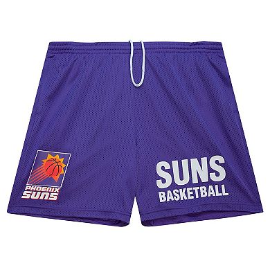 Men's Mitchell & Ness Purple Phoenix Suns Hardwood Classics Gameday Mesh Shorts