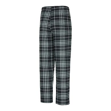 Men's Concepts Sport Black/Gray Las Vegas Raiders Vector T-Shirt & Flannel Pants Sleep Set