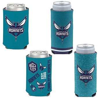 WinCraft Charlotte Hornets 4-Pack 12oz. Can & Slim Can Cooler Set