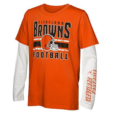 Preschool Cleveland Browns In the Mix T-Shirt Combo Set