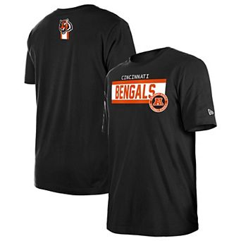 Men's New Era Black Cincinnati Bengals 3rd Down Domestic T-Shirt
