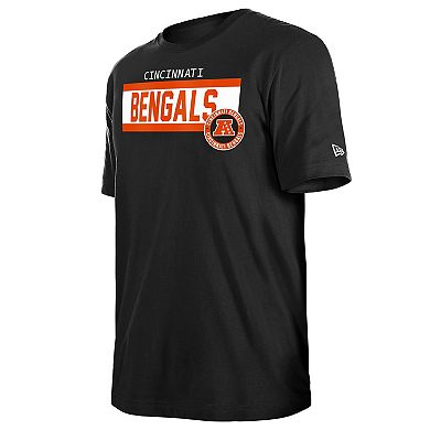 Men's New Era Black Cincinnati Bengals 3rd Down Domestic T-Shirt