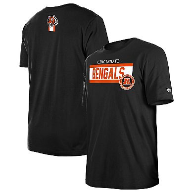 Men's New Era Black Cincinnati Bengals 3rd Down Domestic T-Shirt