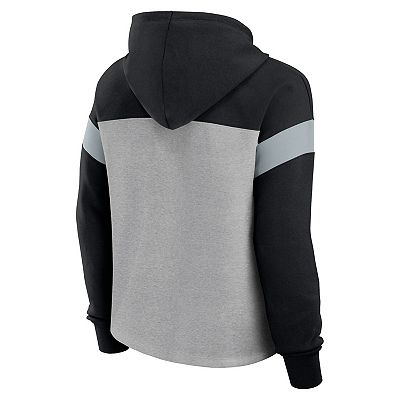売れ筋商品|||ファナティクス カットソー トップス レディース Women's Heather Gray/Black Las Vegas Raiders Bold Play Call Pullover Hoodie Heather Gray, Black Women's Fanatics Heather Gray/Black Las Vegas Raiders Bold