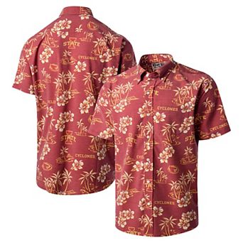 Men's Reyn Spooner Black Iowa Hawkeyes Classic Button-Up Shirt