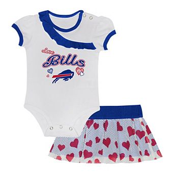 Infant Buffalo Bills Love My Team Bodysuit & Skirt Set