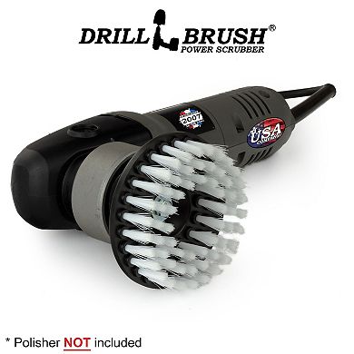 Carpet Cleaner - Rug - Soft Bristles With Threaded Shaft - Glass Cleaner - Carpet Brush