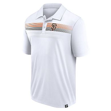 Men's Fanatics White San Francisco Giants Victory For Us Interlock Polo