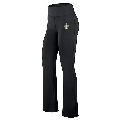 Women's Fanatics Black New Orleans Saints Maxed Out Flare Leggings