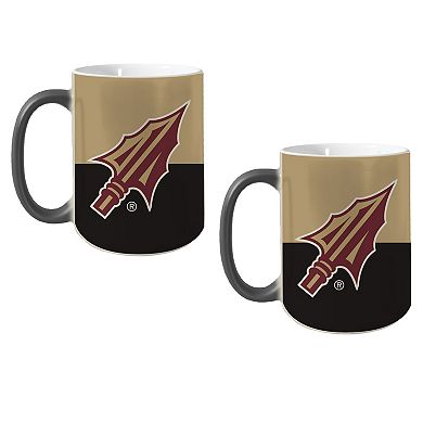 Florida State Seminoles Two-Pack Reveal Mug Set