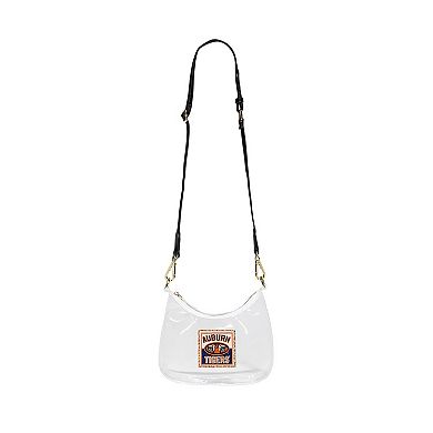 Stoney Clover Auburn Tigers Clear Curved Crossbody