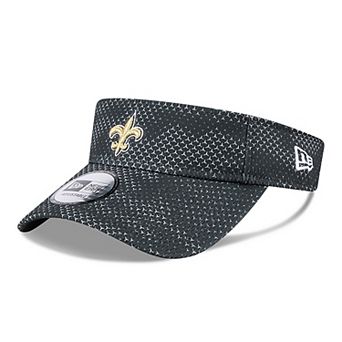 Men's New Era Black New Orleans Saints 2024 Sideline Visor