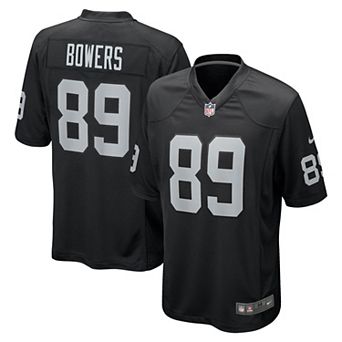 Men's Nike Brock Bowers Black Las Vegas Raiders Player Game Jersey