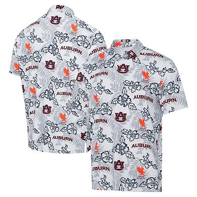 Men's Reyn Spooner White Auburn Tigers Performance Polo